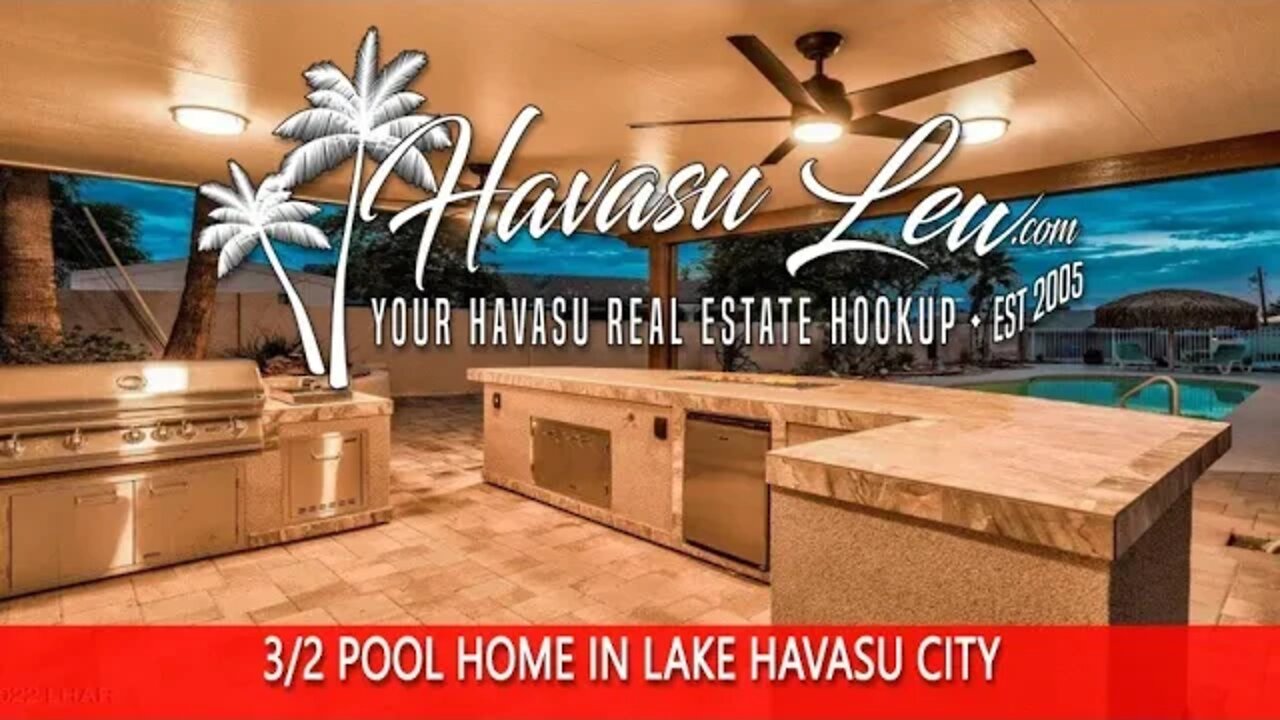 Lake Havasu City Pool Home Close to Windsor Launch 1700 Lockheed Bay MLS 1022525