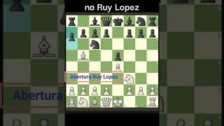 ARMADILHA TARRASCH NA ABERTURA RUY LOPEZ #Shorts #Xadrez #Chess #aprendeentiktok #chesstok #fy