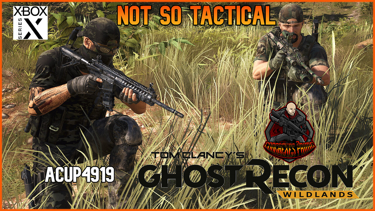 Ghost Recon Wildlands - "Not so Tactical" (Xbox Series X Gameplay) with Acup4919