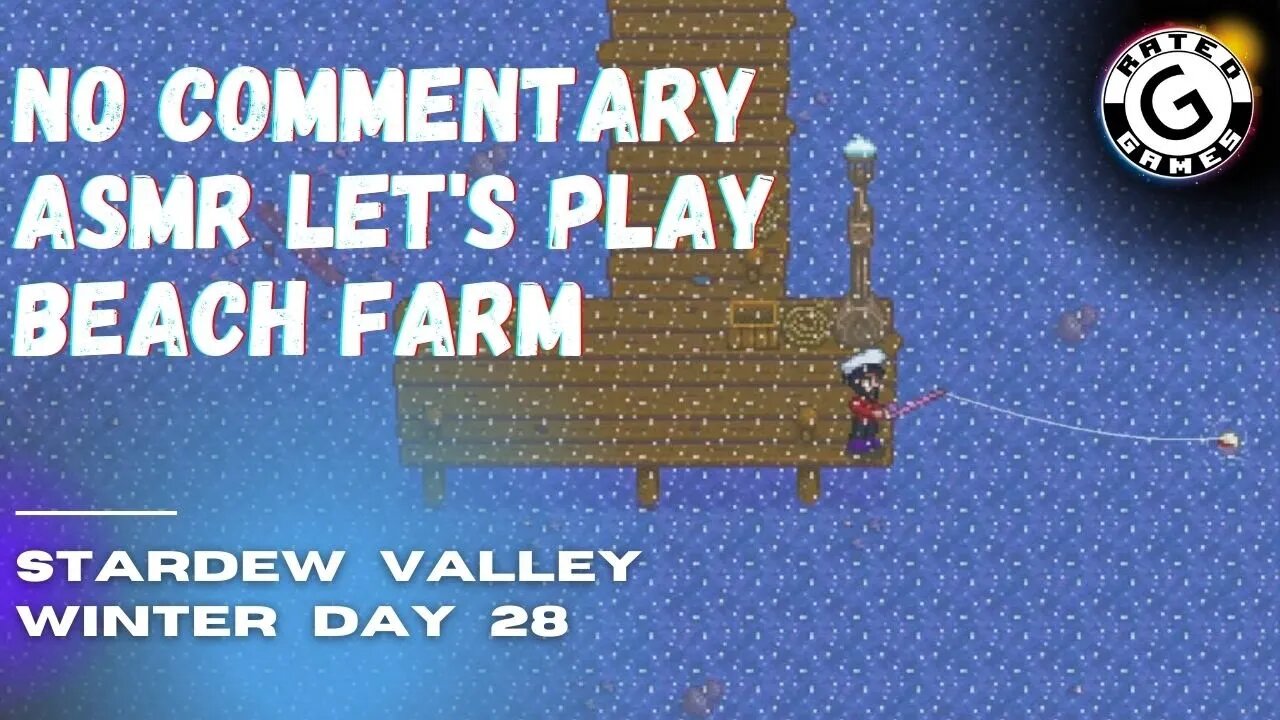 Stardew Valley No Commentary - Family Friendly Lets Play on Nintendo Switch - Winter Day 28