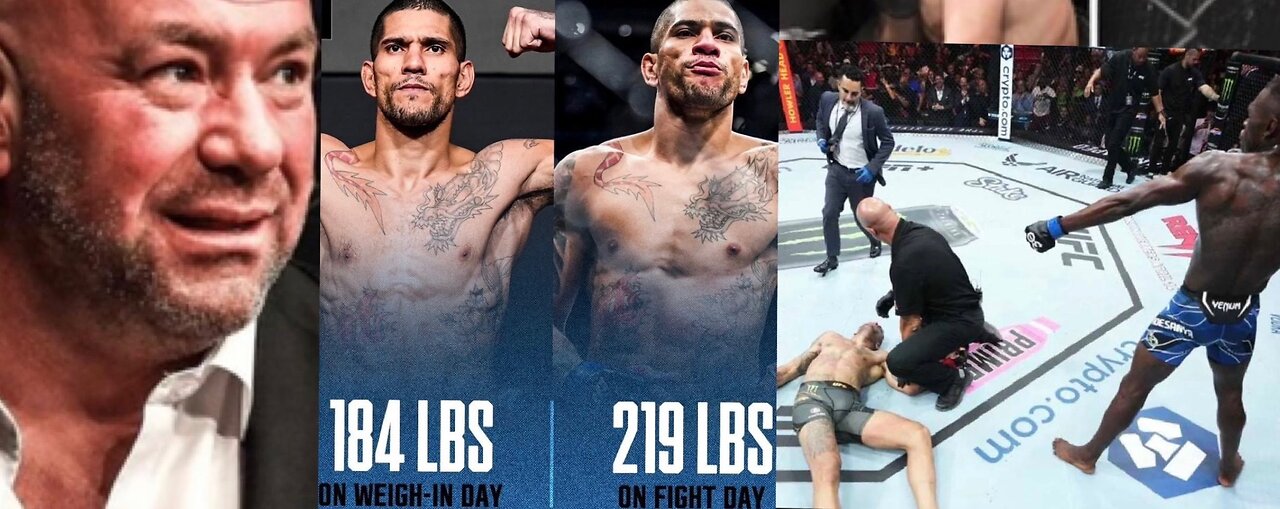 Alex Pereira Moves To Light-Heavyweight After Vicious KO By Israel Adesanya NEW UFC MW Champion🏆