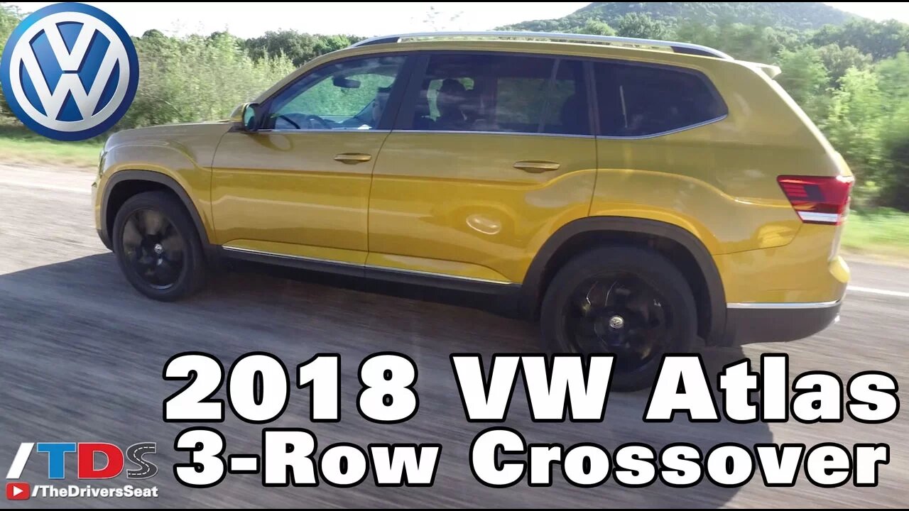 VW ATLAS Crossover - First Drive!