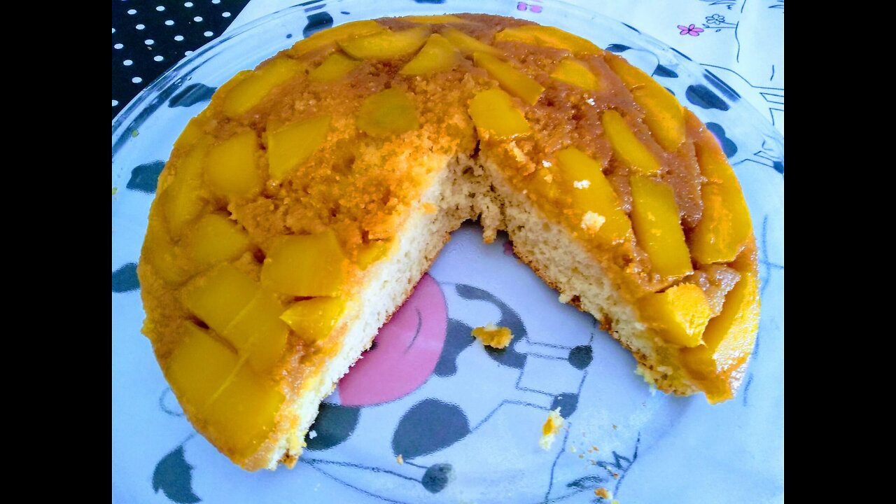 DELICIOUS MANGO CAKE