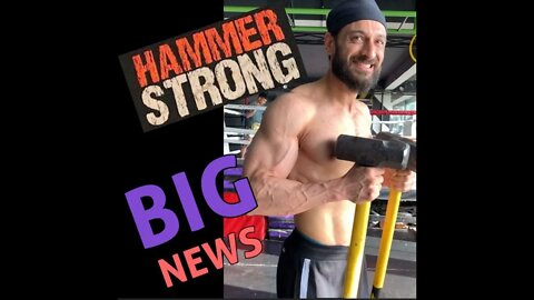 💪🔨🦍2 THOR HAMMERS #shorts #posing