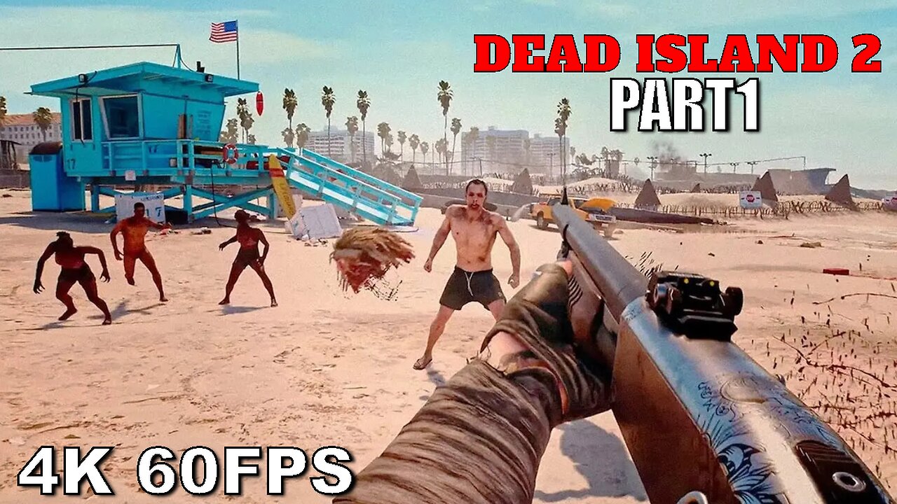 DEAD ISLAND 2 Gameplay Walkthrough Part 1 FULL GAME [4K 60FPS PC]