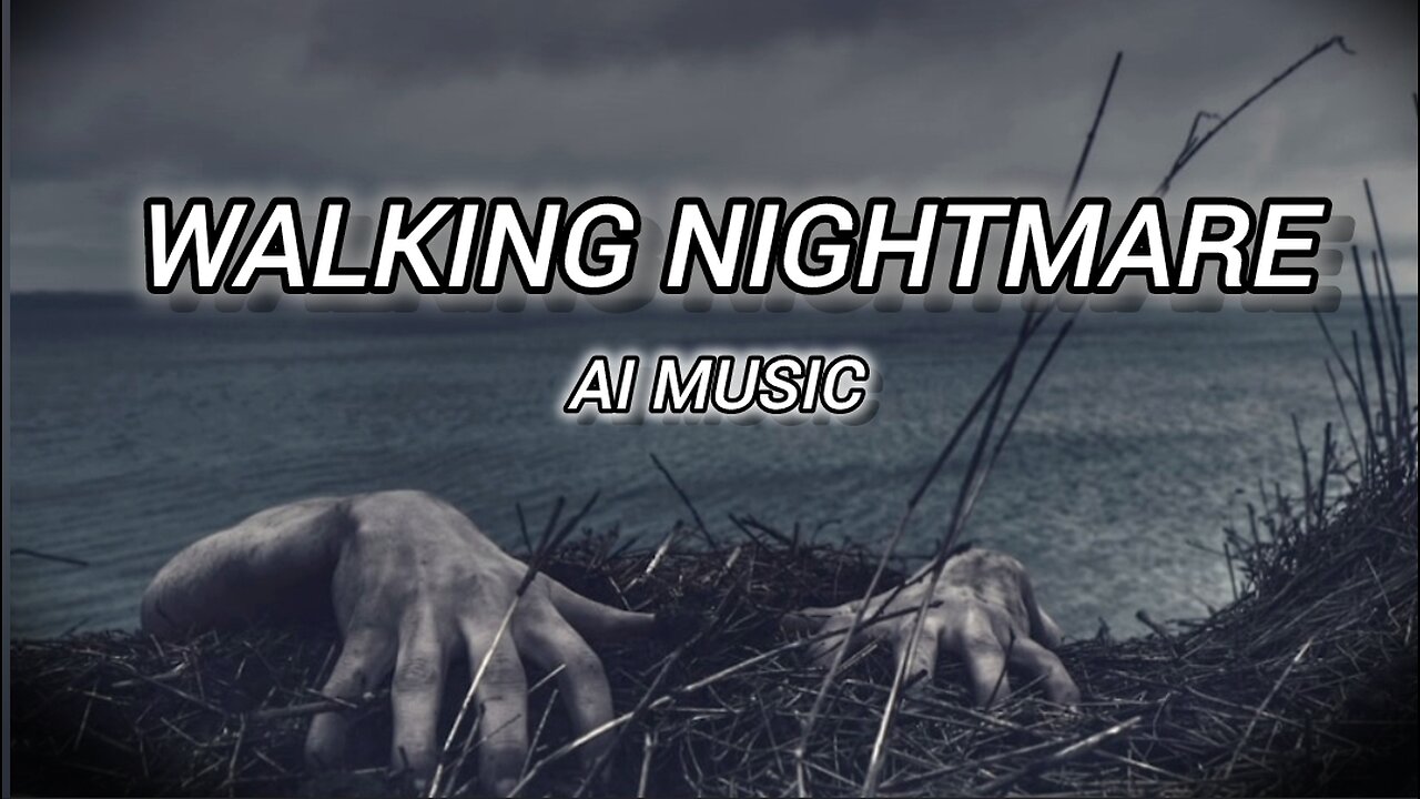 WALKING NIGHTMARE - LYRICAL | ZOMBIE SONG | AI MUSIC |