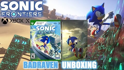 Sonic Frontiers Xbox Series X Game Unboxing