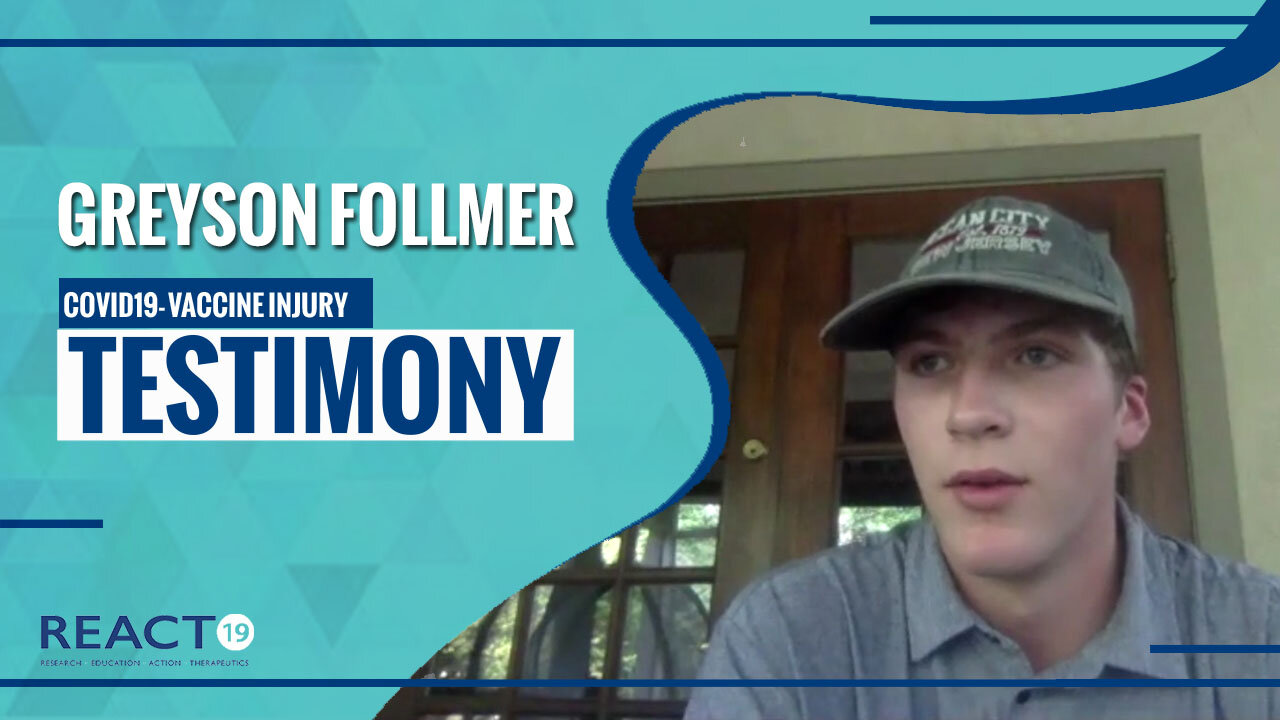 Greyson Follmer talks about his Covid19-Vaccine-Injury