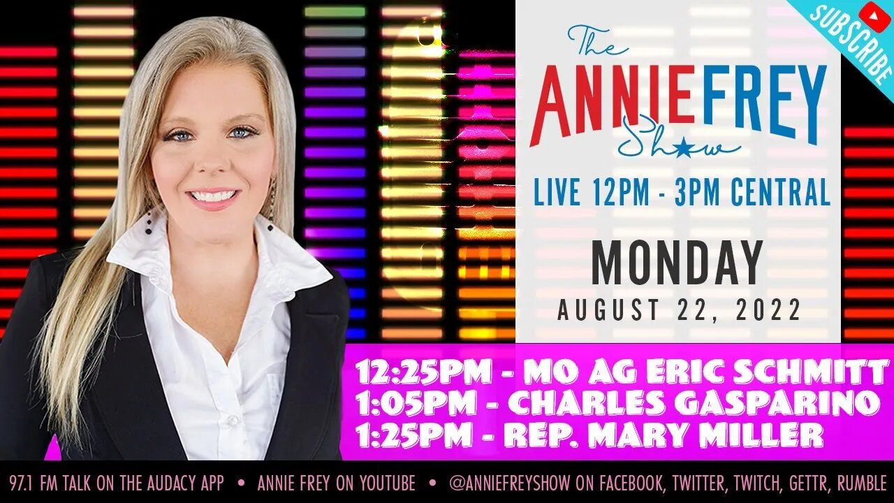 Energy Efficient Discounts, US Economy, and 77 Days to Midterms • Annie Frey Show 8/22/22