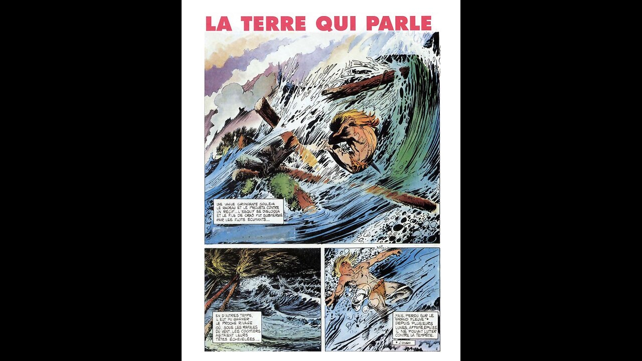 Rahan. Episode Twenty Eight. The land that speaks. by Roger Lecureux. A Puke (TM) Comic.