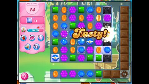 Candy Crush Level 2956 Talkthrough, 28 Moves 0 Boosters
