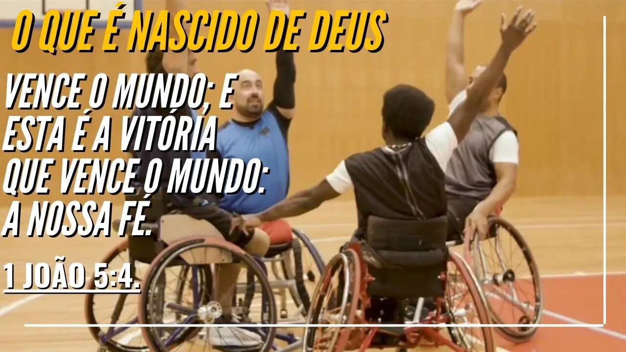 O QUE É NASCIDO DE DEUS VENCE O MUNDO; ESTA É A VITÓRIA QUE VENCE O MUNDO: A NOSSA FÉ. [1 JOÃO 5:4]