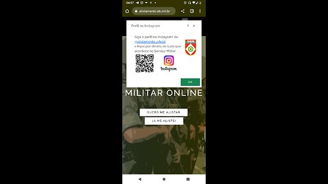 Como realizar alistamento militar pela internet.