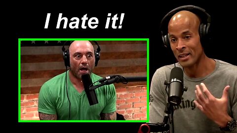 David Goggins Explains Why He Dosen't Like Doing Podcasts