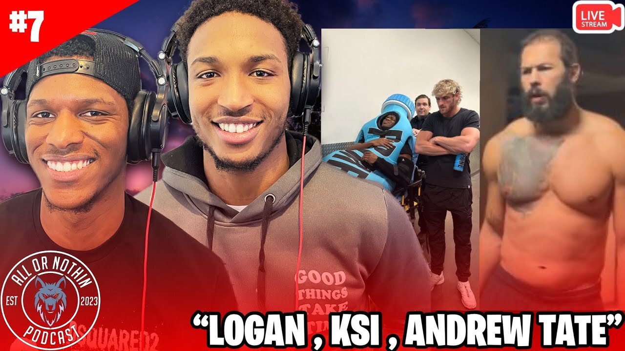 Andrew and Tristan Tate Released From Jail , Logan Paul Frogsplashed KSI at Wrestlemania - Ep.7