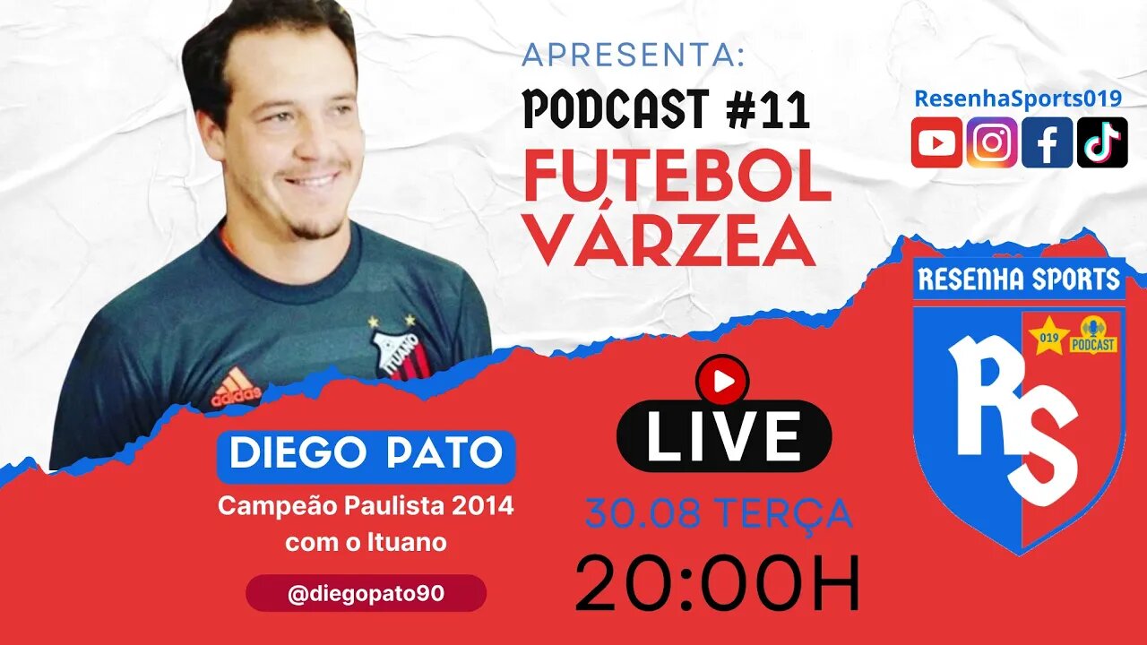 PODCAST #11 | DIEGO PATO | CAMPEÃO PAULISTA 2014 COM ITUANO