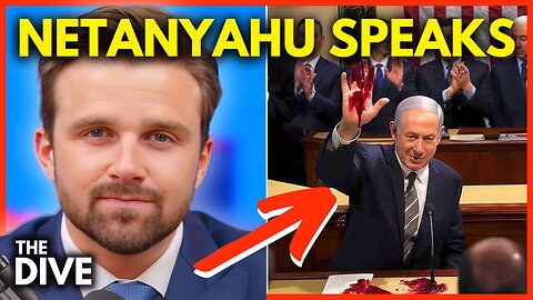 WAR CRIMINAL Netanyahu Speaks At CONGRESS!