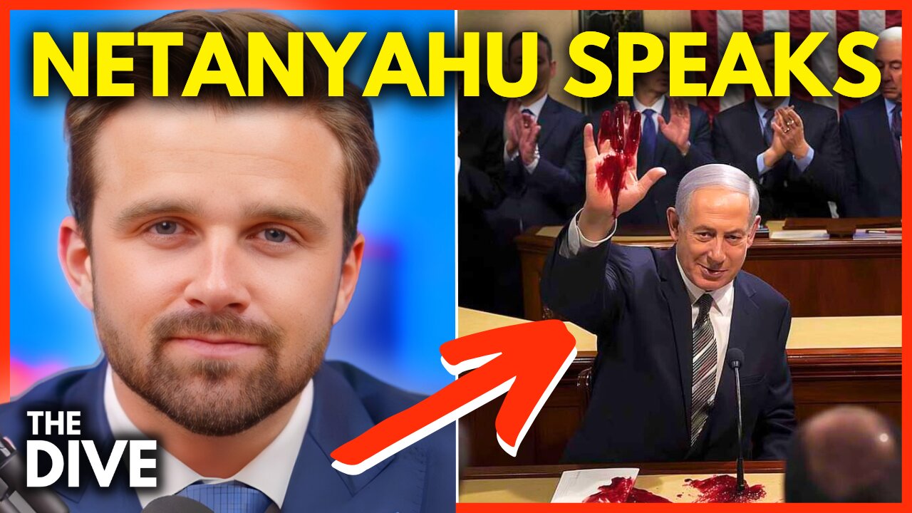 WAR CRIMINAL Netanyahu Speaks At CONGRESS!