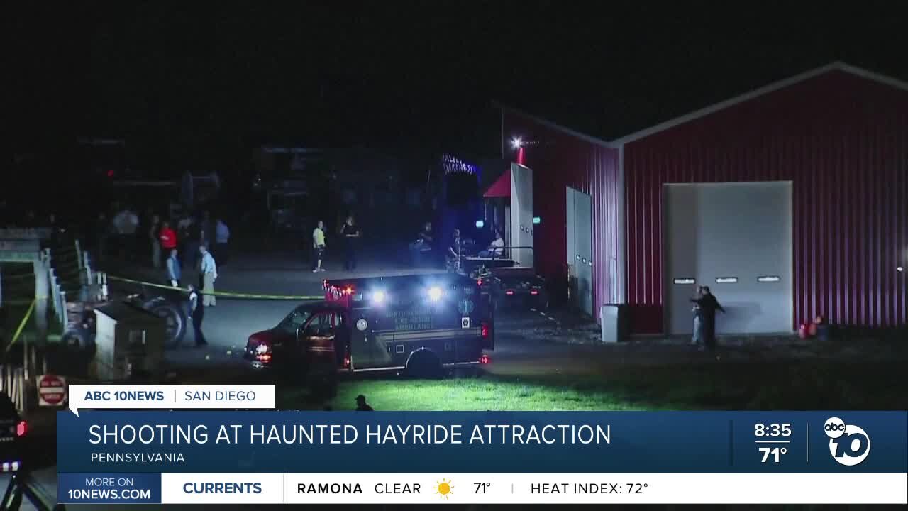 Deadly shooting at Haunted Hayride in Pennsylvania