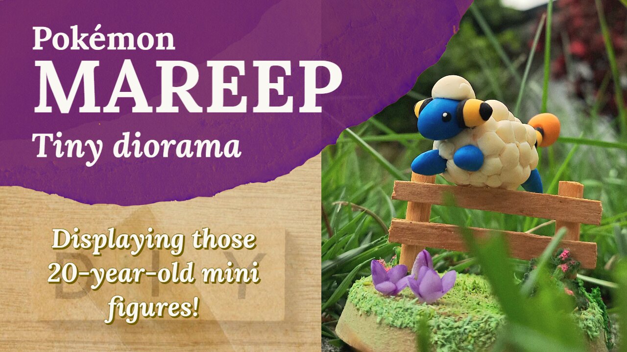 Counting Mareep - Pokémon Diorama