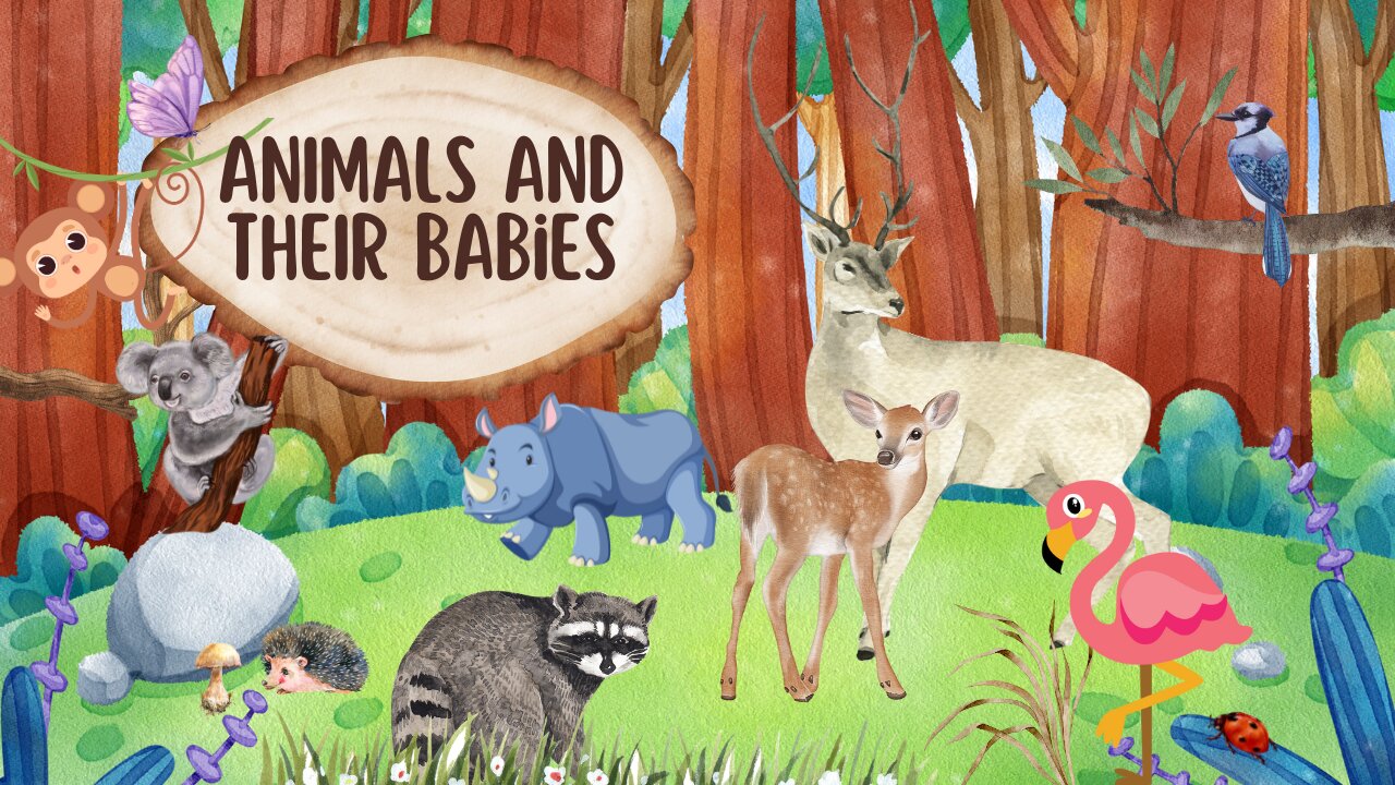 🌈🐾 Discover the Wonders of the Animal Kingdom with Our Adorable Animal Families! 🦁🐘