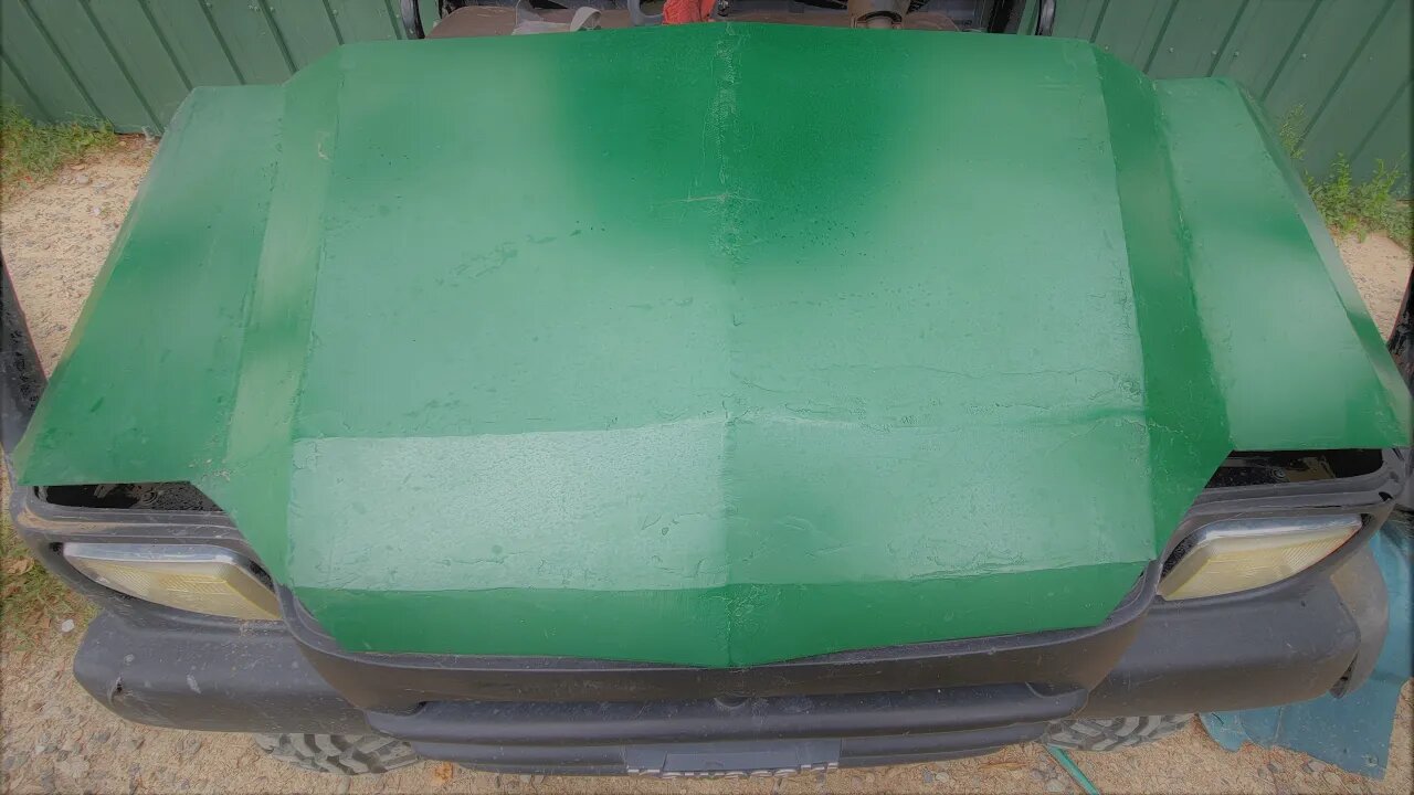 Finished the Kawasaki Mule hood!