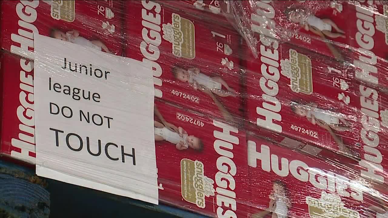 Diaper insecurity is on the rise across the country; diaper banks work to keep up with demand