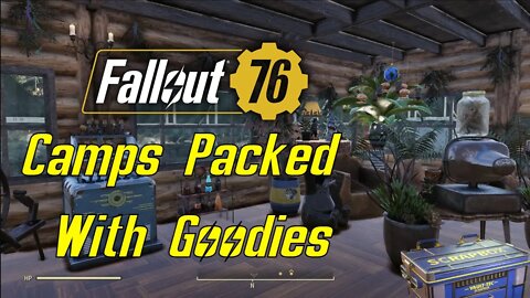 Fallout 76 Camps That Love To Be Set Up With The Good Stuff