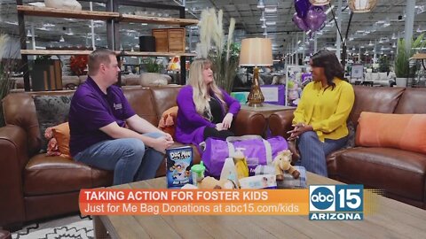 See how ABC15 Arizona and American Furniture Warehouse have teamed up to help children in foster care