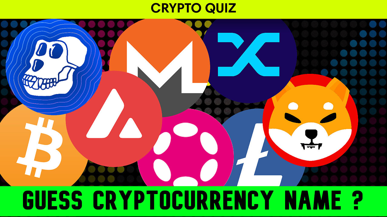 Guess Cryptocurrency Name From the Logo ? - Fun Quiz -