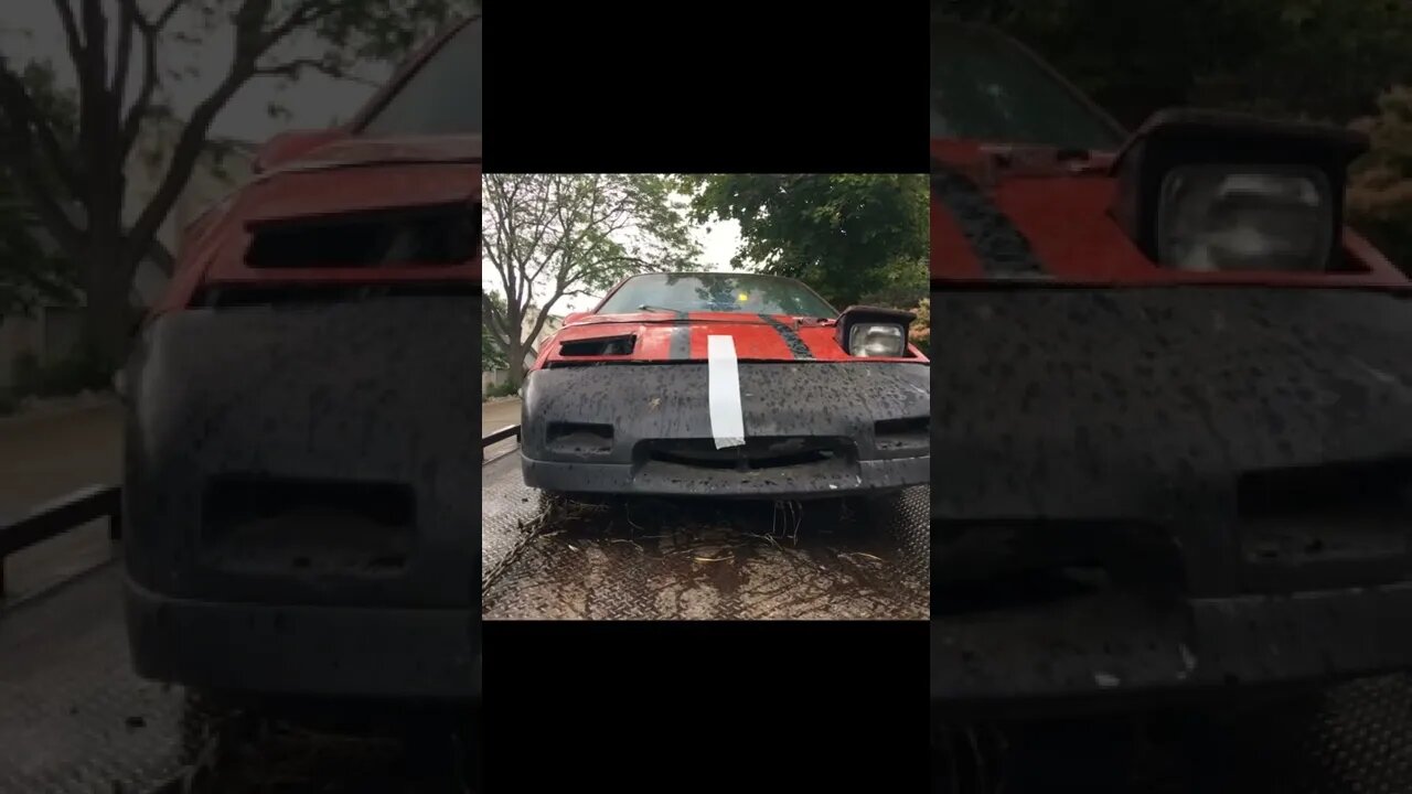 FIERTO™ #racing stripe #gofast #shorts | Saturday Projects™.com | 1986 Pontiac Fiero SE V6