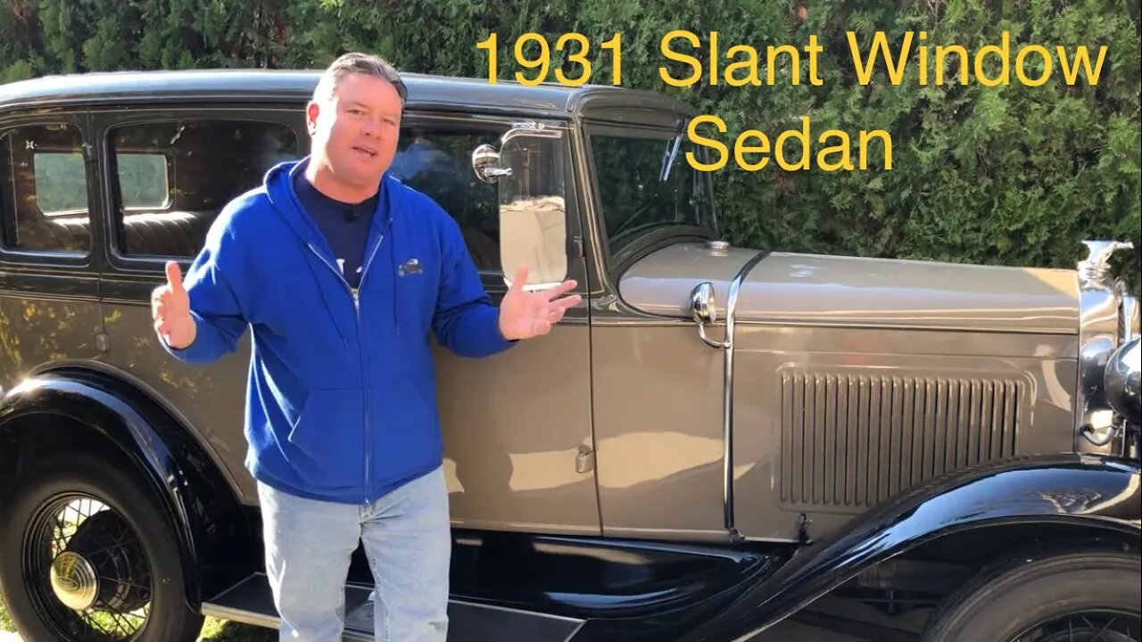 What is a "Slant Window Sedan" Ford Model A??