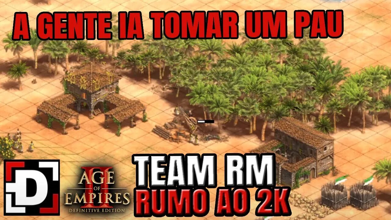 Primeiro Jogo Rápido e Inusitado no Rumo ao 2k em Time do Age of Empires 2