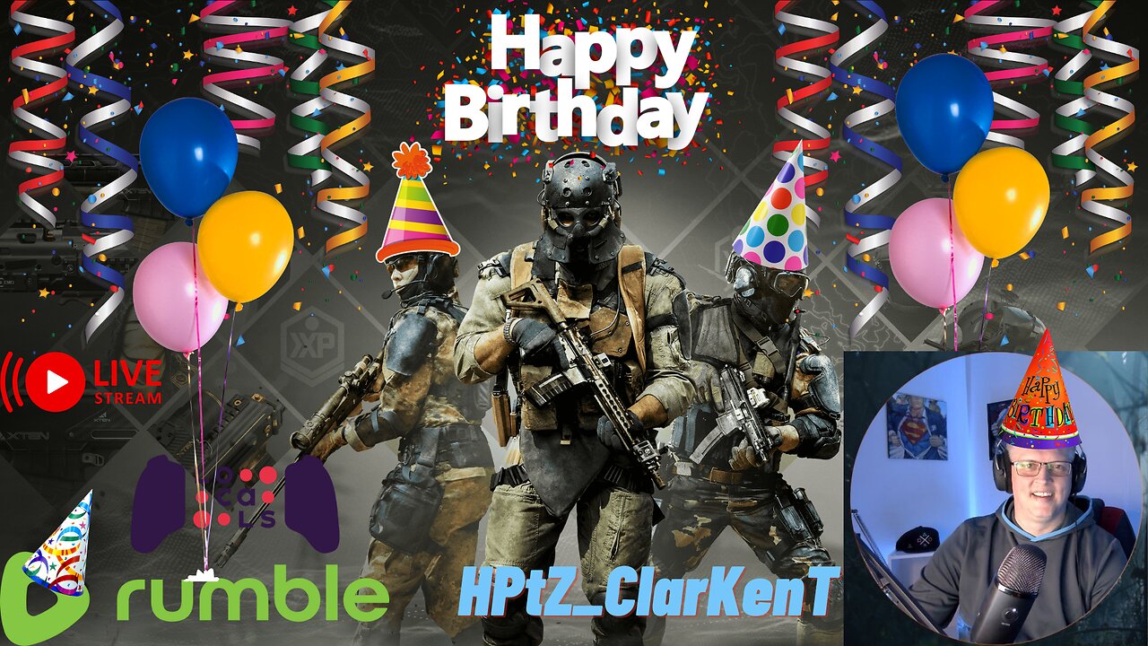 LIVE REPLAY- HollerPointZ -Warzone Wednesday B-Day Edition!!!