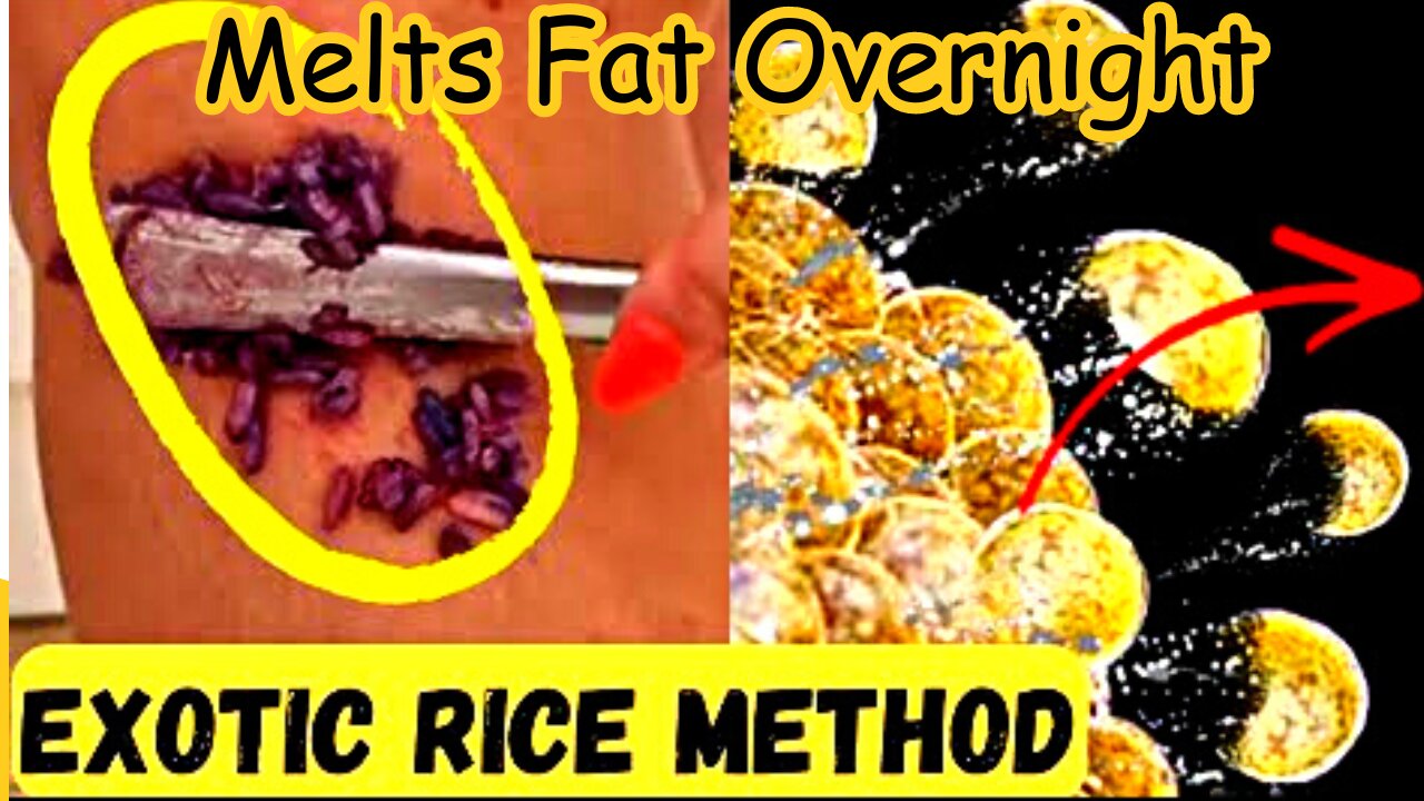 ⚠️ Exotic Rice Method Liquifies Fat Cells 🚨 The TRUTH About This New Weight Loss Hack 🚨 ⚠️|