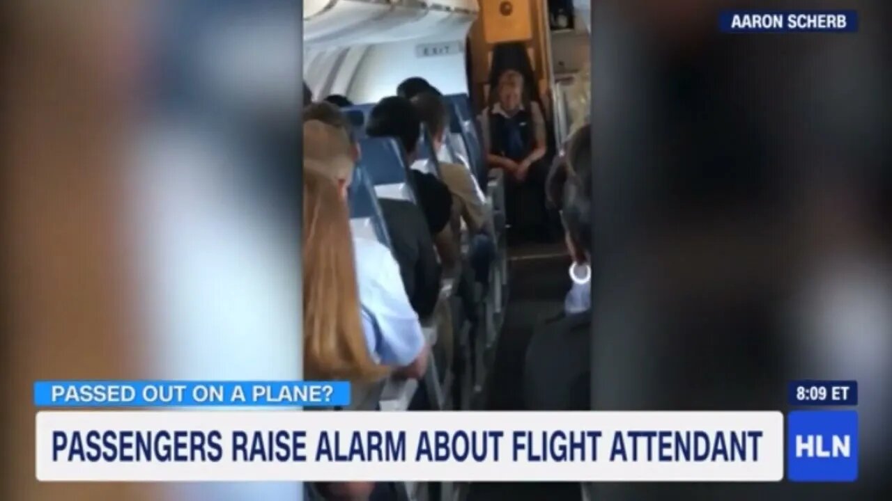 Rynair flight attendant was caught drank on flight