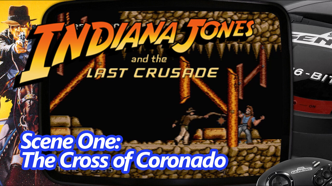 Indiana Jones and the Last Crusade (Mega Drive) - Scene One: The Cross of Coronado