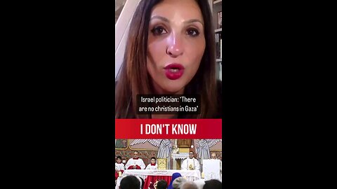 israel attacks Gazan Christians and lies about them