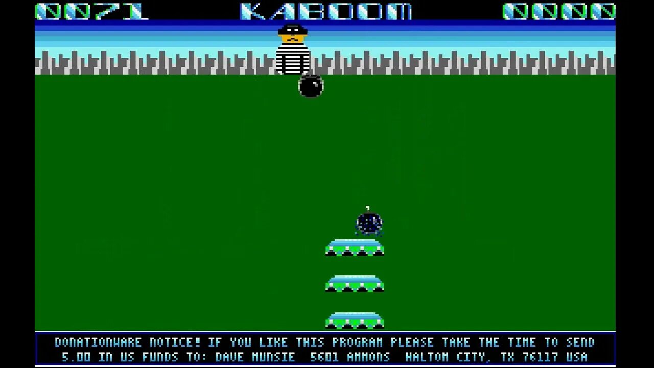 Atari ST PD Games - Kaboom