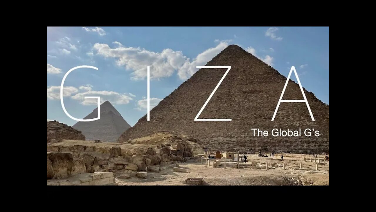 Egypt: Perfect Day - The Giza Pyramid Complex 🇪🇬 (4K)