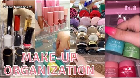 Satisfying Make Up Organization TikTok ASMR Compilation