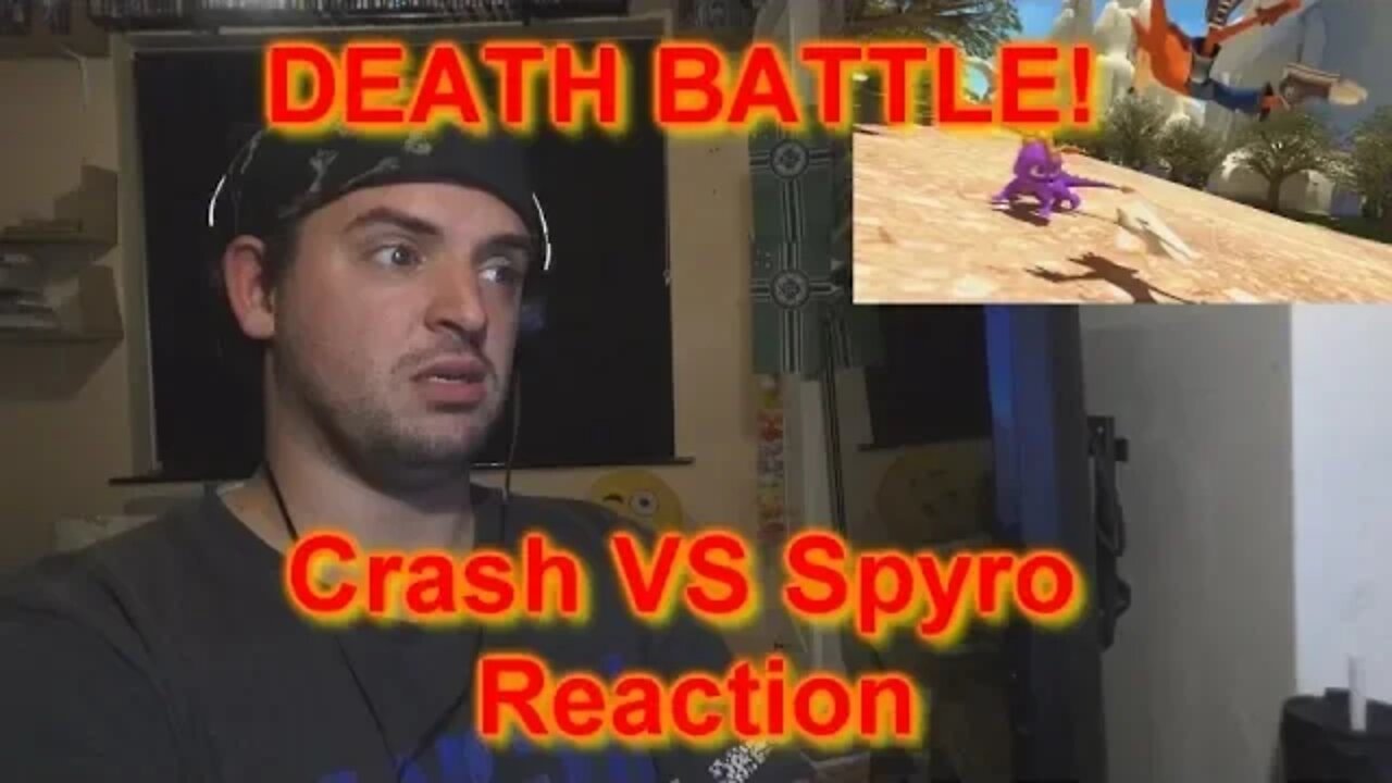 Reaction: DEATH BATTLE! - Crash VS Spyro