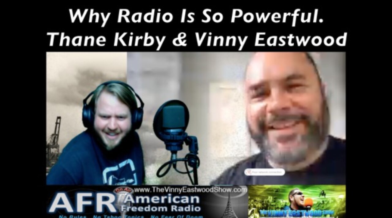 Why Radio Is So Powerful, Thane Kirby With Vinny Eastwood - 31 January 2019