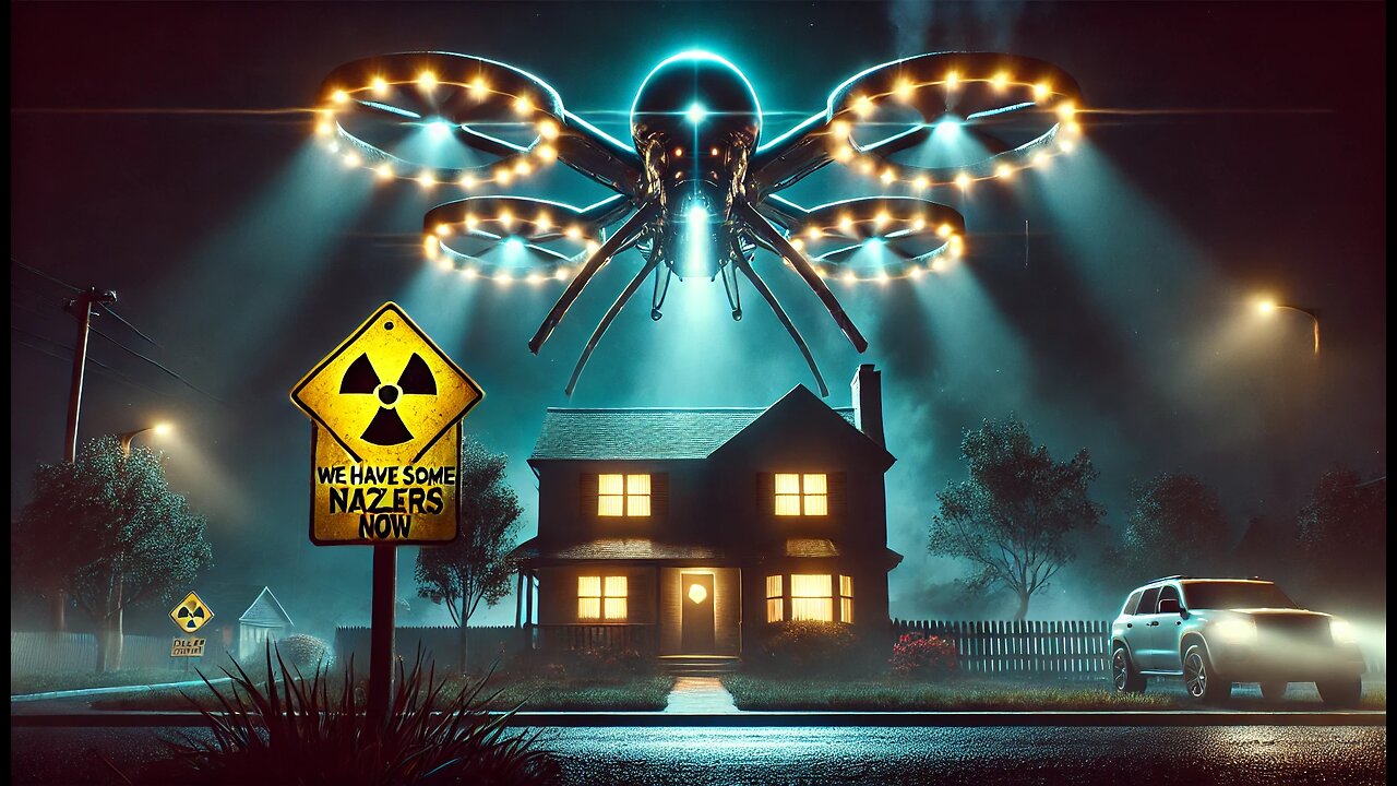 7am DRONES THESE MONSTERS ARE REAL SPRAYING CHEMICALS