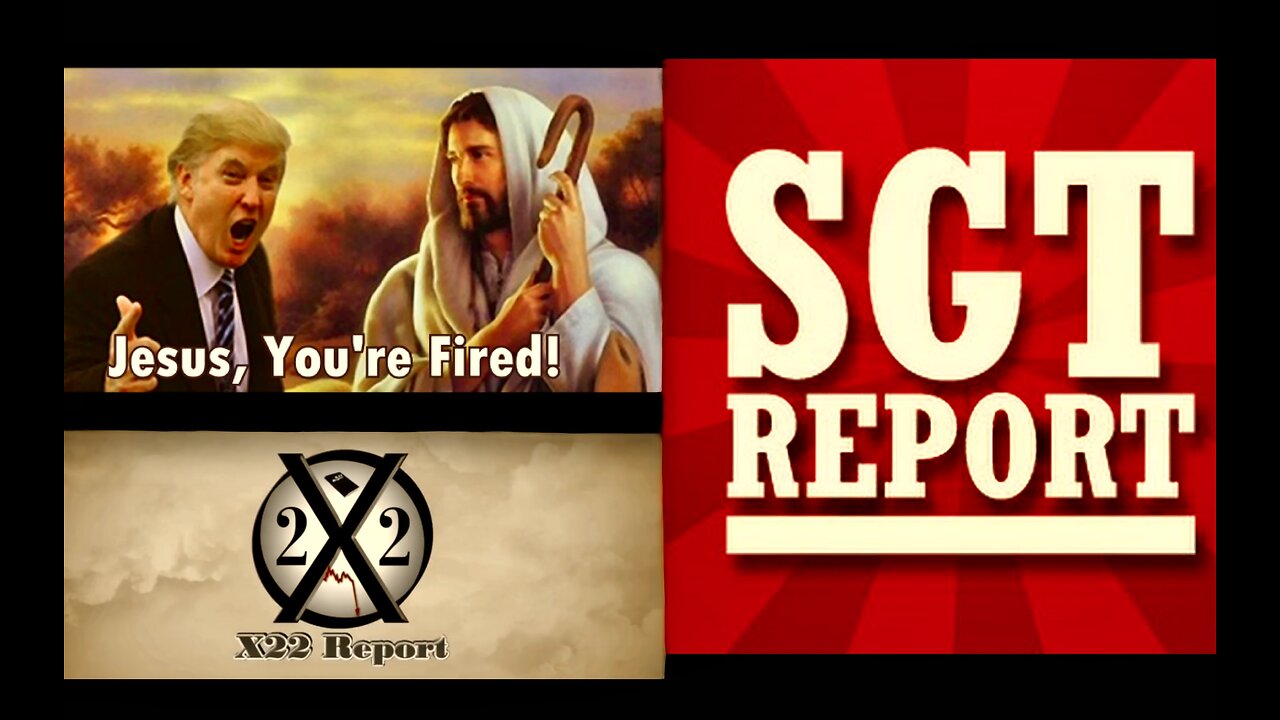 Viewers Claim SGT Report Grifting Christians Q Supporters While Hiding Behind Logo Like X22 Report