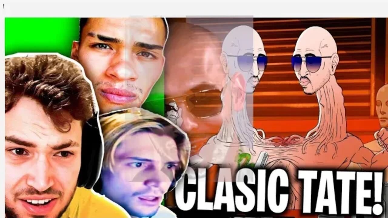 Streamers React To "Classic Tate W" By MeatCanyon! (XQC, Adin Ross, Sneako & Andrew Tate!)