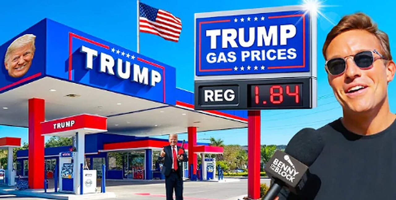 Trump Gas Station And Charged $1.84 Per Gallon