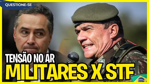 TENSÃO: Militares podem convocar Barroso