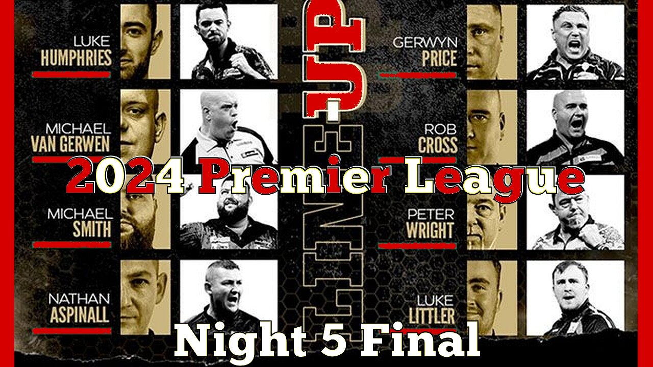 2024 Premier League Night 5 Aspinall v Cross