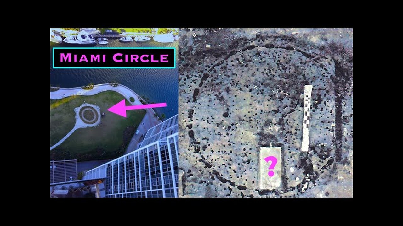 THE MIAMI CIRCLE + "New" 444 Brickell Archaeological Site OWF#0066